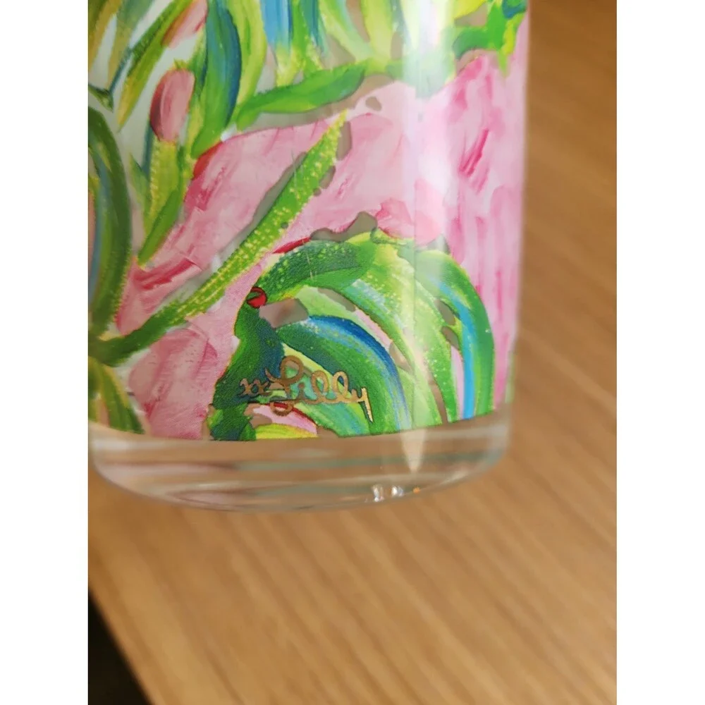 Lilly Pulitzer Acrylic Lo-Ball Drinking Glass in 